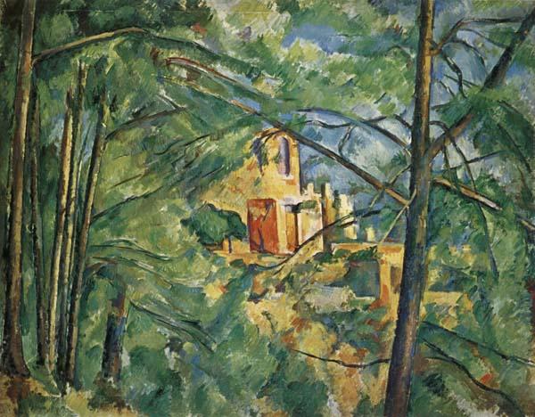 Paul Cezanne The Chateau Noir china oil painting image